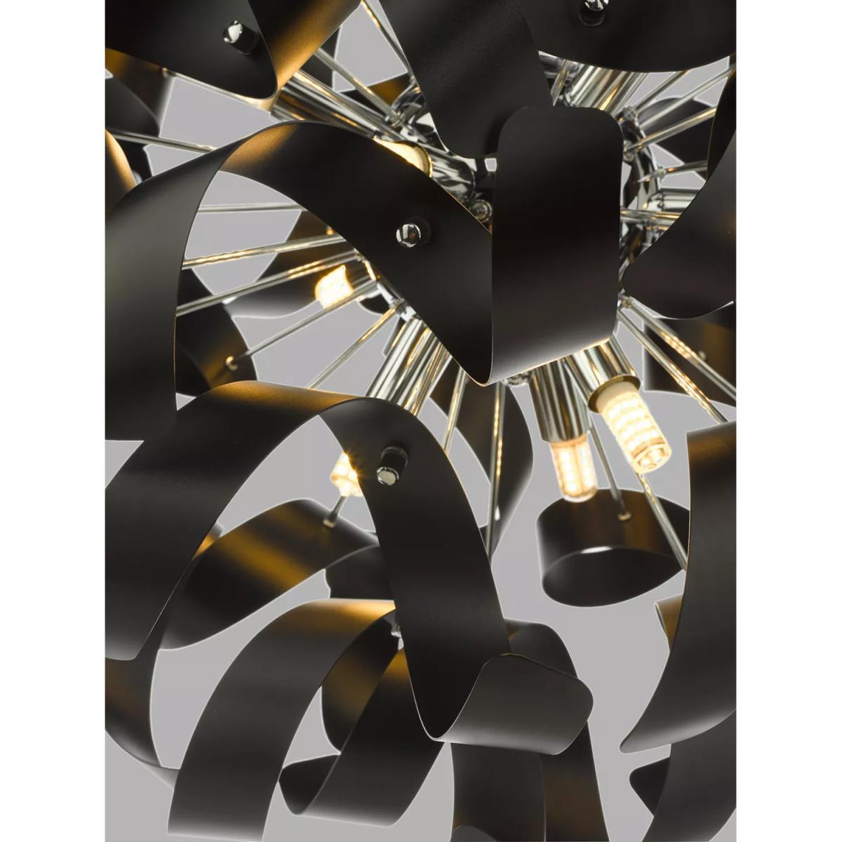 Där Swash Ceiling Light, Satin Black – image 3