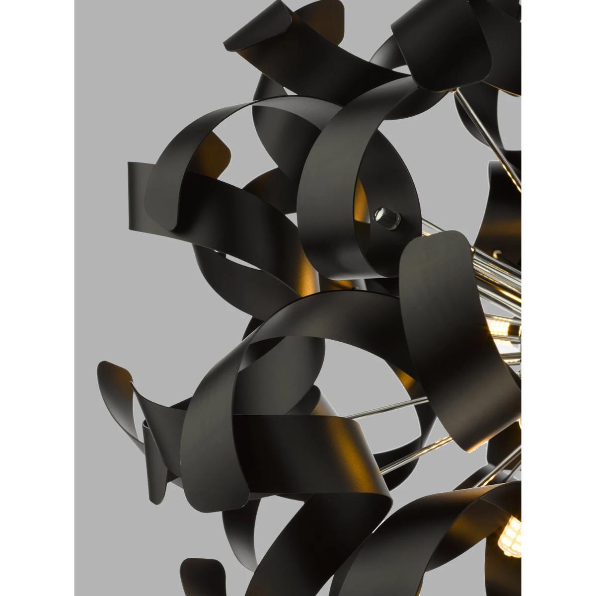 Där Swash Ceiling Light, Satin Black – image 4