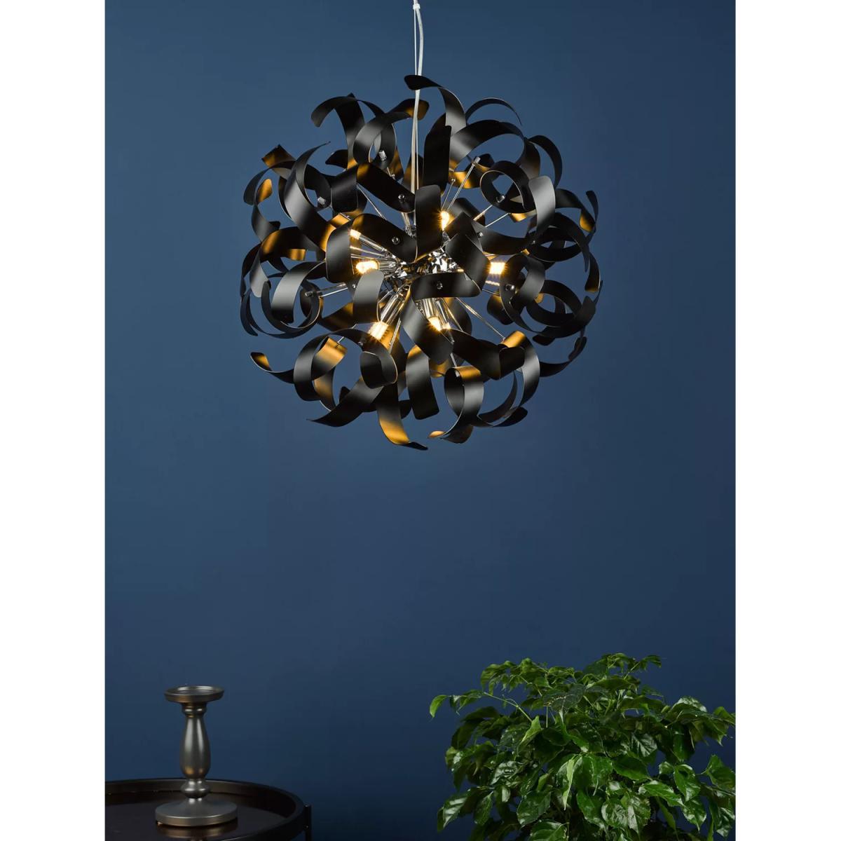 Där Swash Ceiling Light, Satin Black – image 6