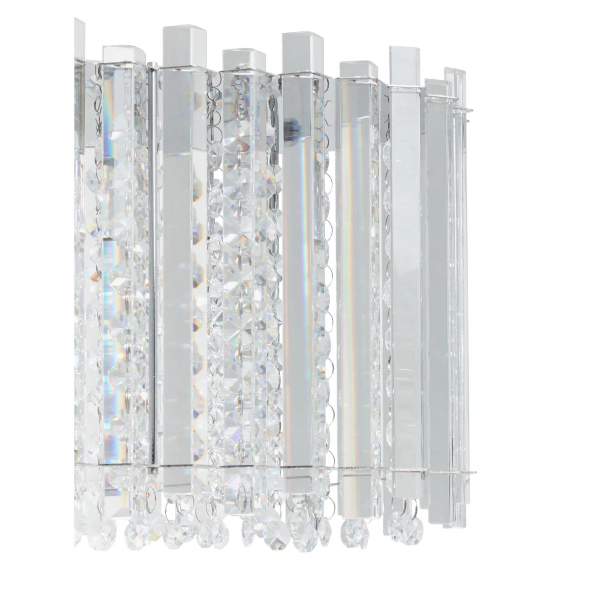 John Lewis & Partners Dazzle Crystal Bar Ceiling Light, Clear – image 4
