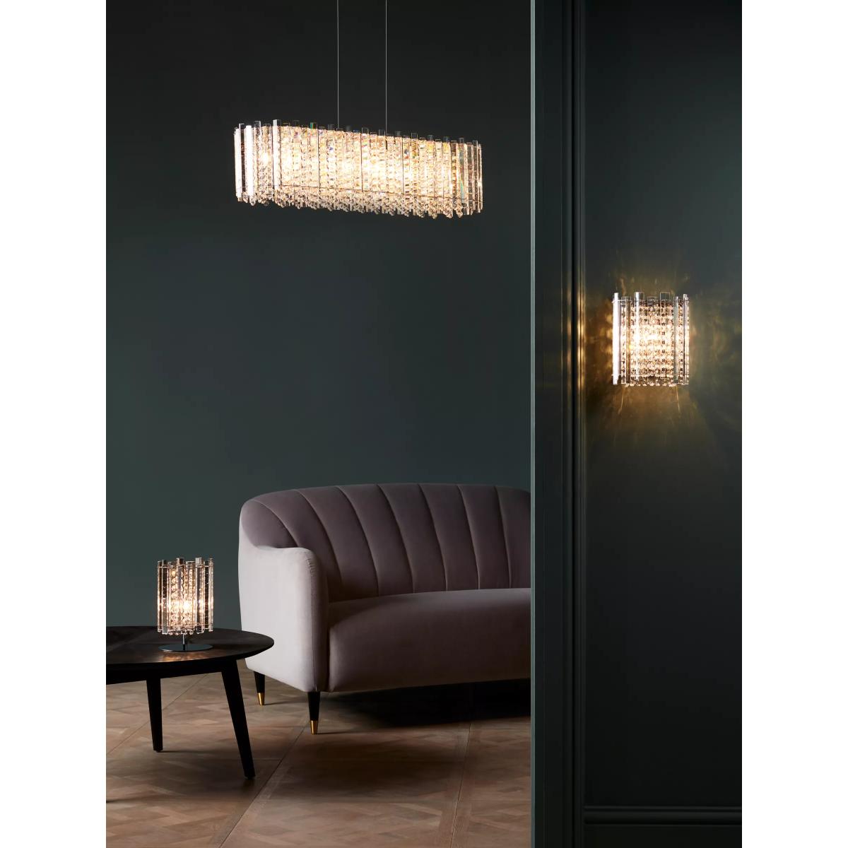 John Lewis & Partners Dazzle Crystal Bar Ceiling Light, Clear – image 5
