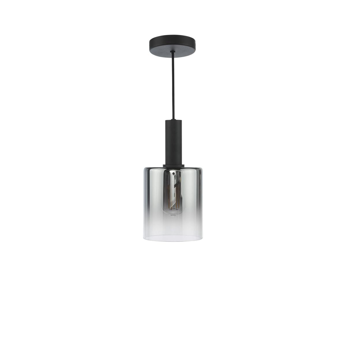 Där Savannah Pendant Ceiling Light, Black/Smoked – image 2