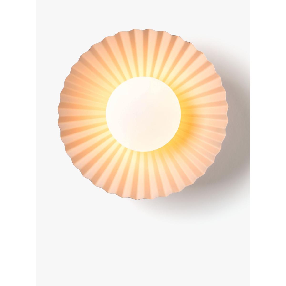 houseof Pleat Flush Wall & Ceiling Light, Burnt Orange/Pink – image 3