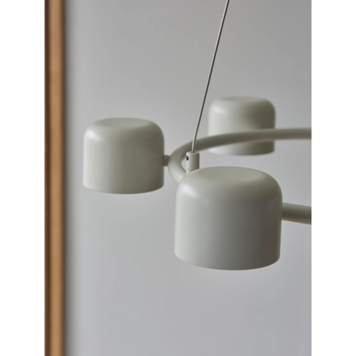 John Lewis Pivot LED Hoop Pendant Ceiling Light, Greige – image 5