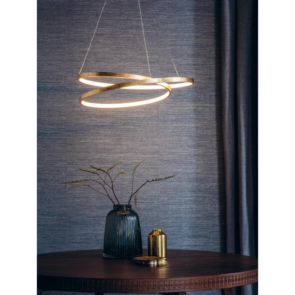 Bay Lighting Marcella Pendant Ceiling Light, Gold – image 2