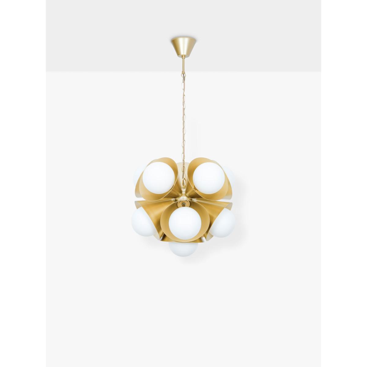 John Lewis Origami 11 Pendant Light, Brass – image 3