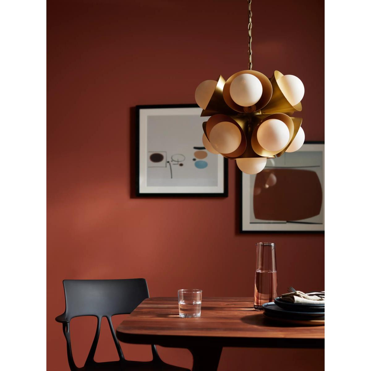 John Lewis Origami 11 Pendant Light, Brass – image 6