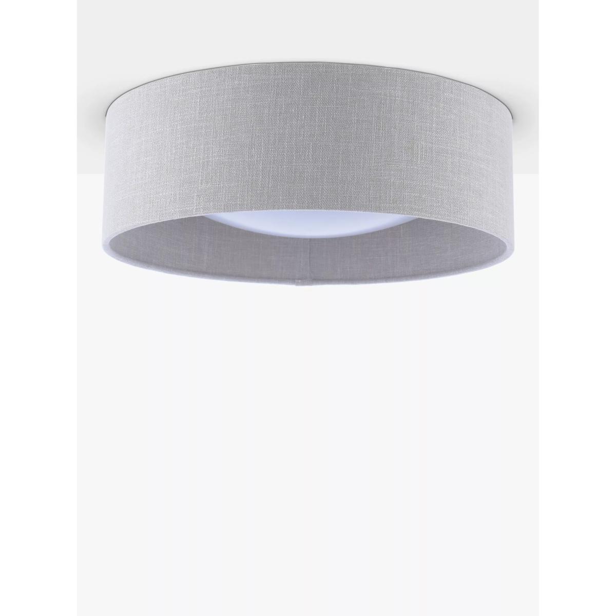 Laura Ashley Bacall 2 Light Flush Ceiling Light, Oatmeal – image 4