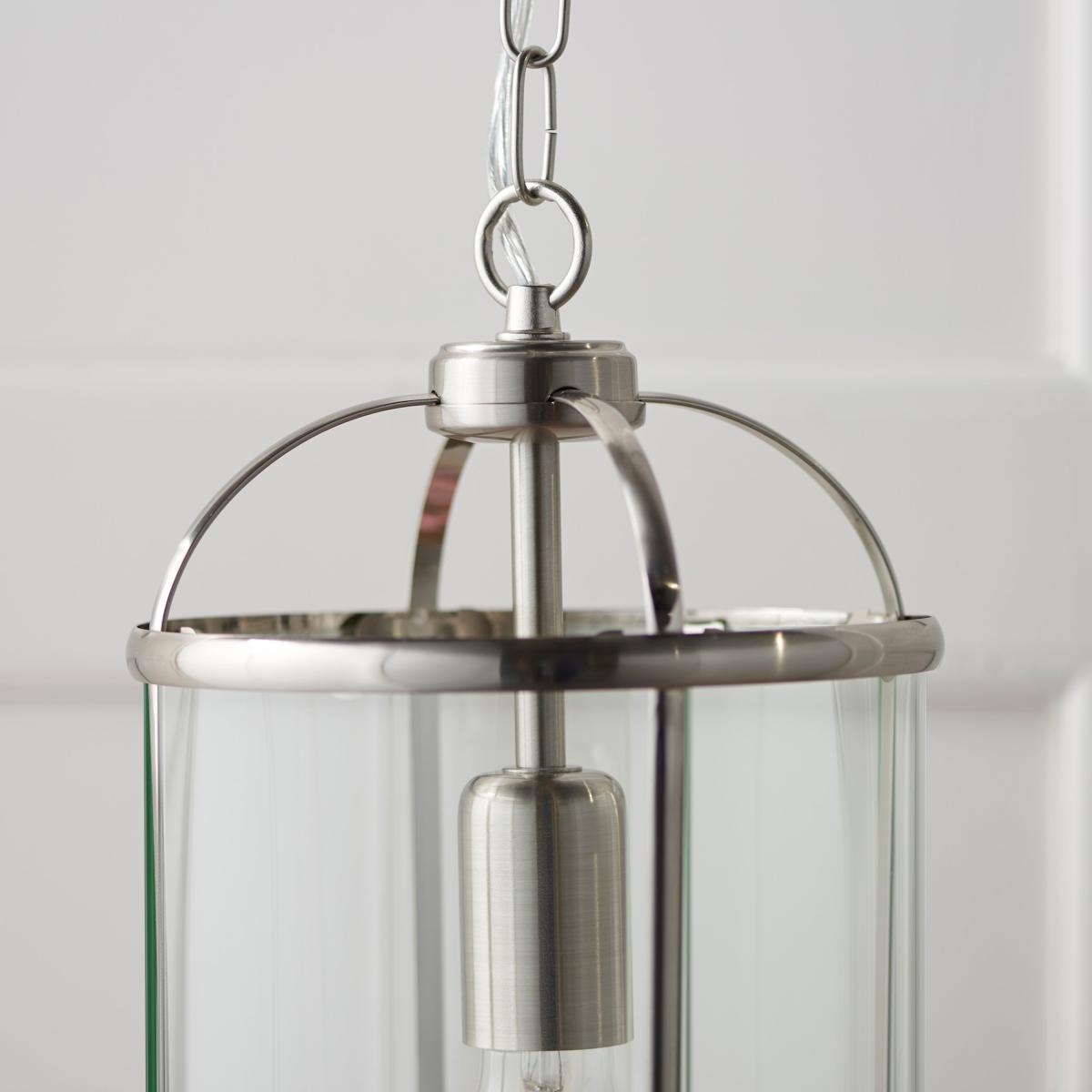 Lambeth Pendant Light - Satin Nickel – image 6