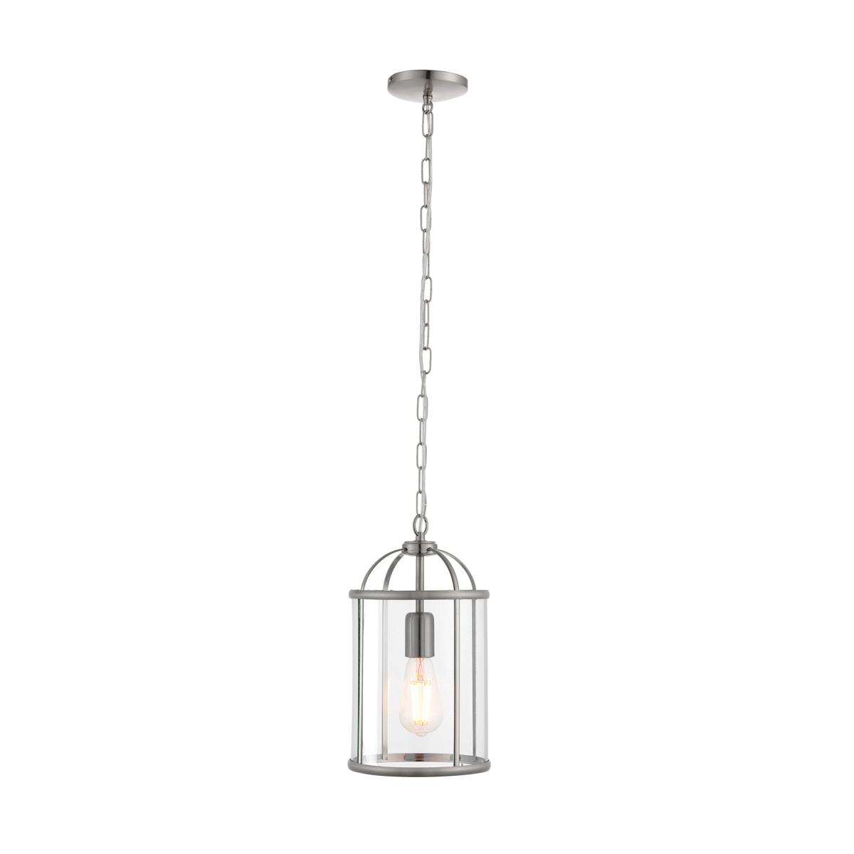Lambeth Pendant Light - Satin Nickel – image 7