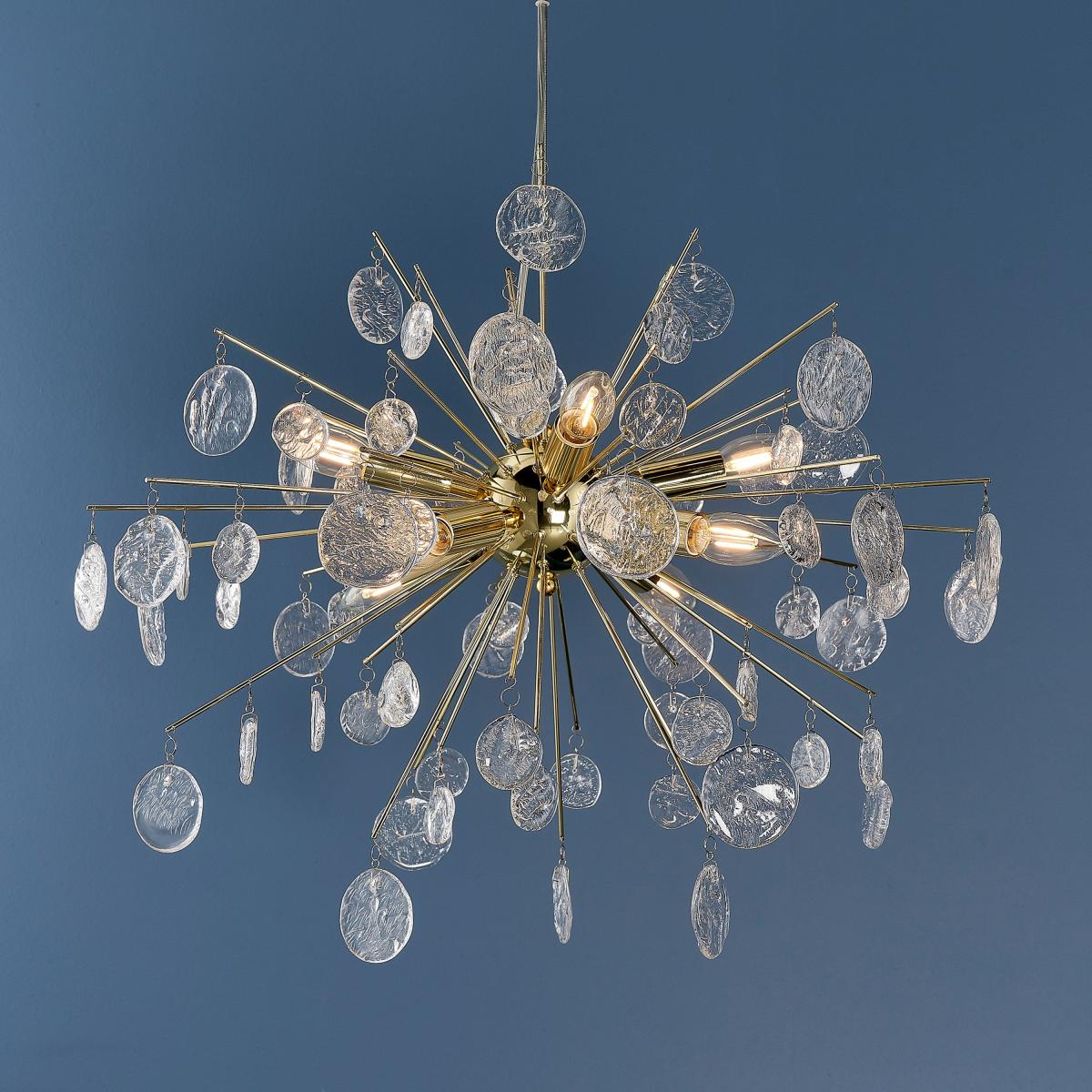 Calla 8 Pendant Light - Gold – image 1