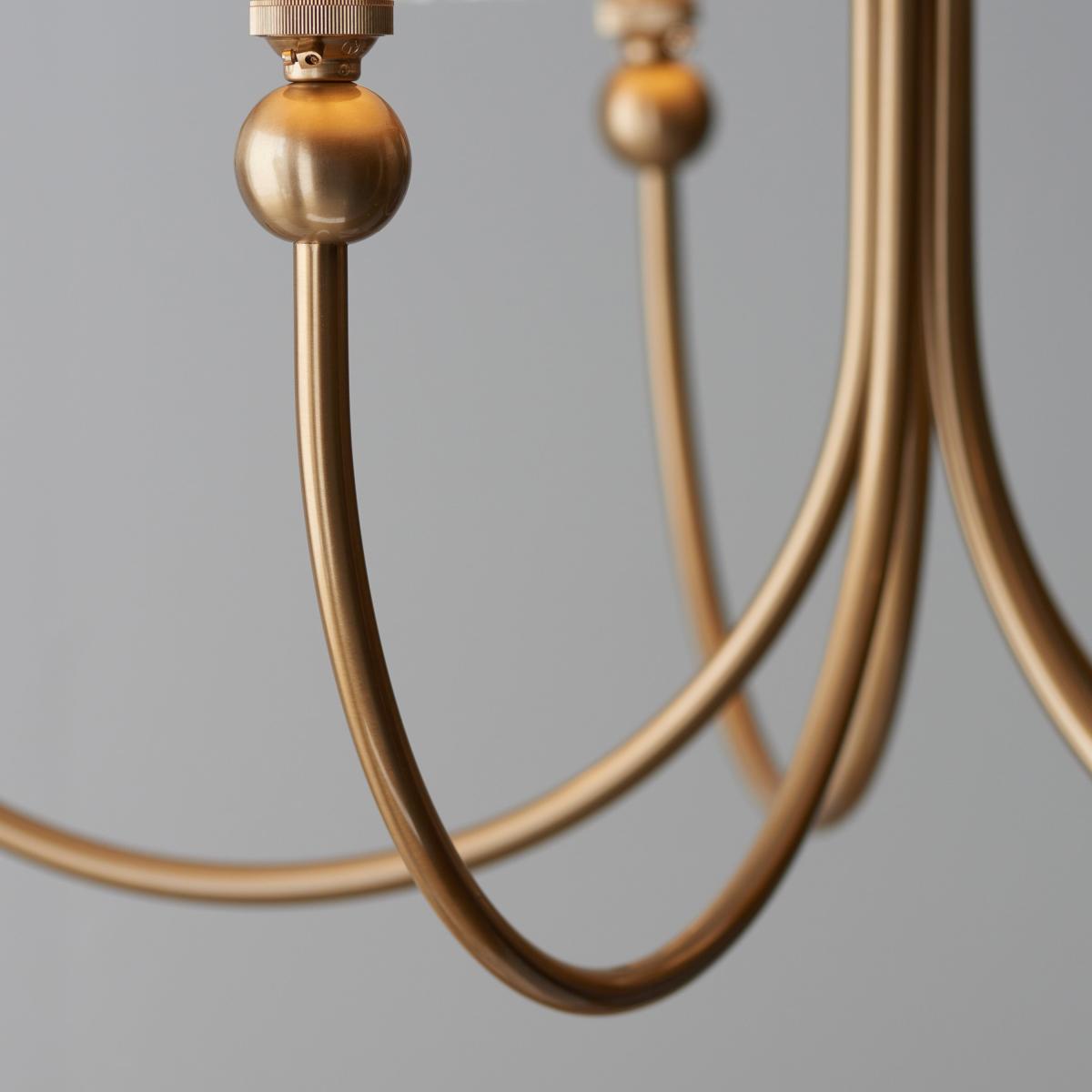 Santiago 5 Pendant Light Fitting - Brass – image 3
