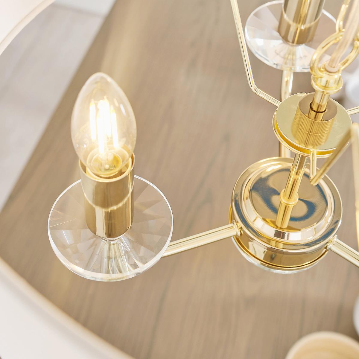 Nixon 3 Pendant Light - Brass – image 5