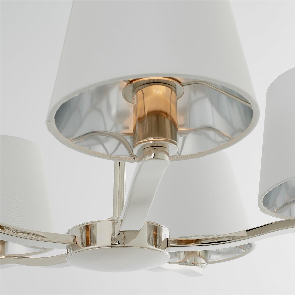 Harvey 5 Pendant Light - Bright Nickel – image 6