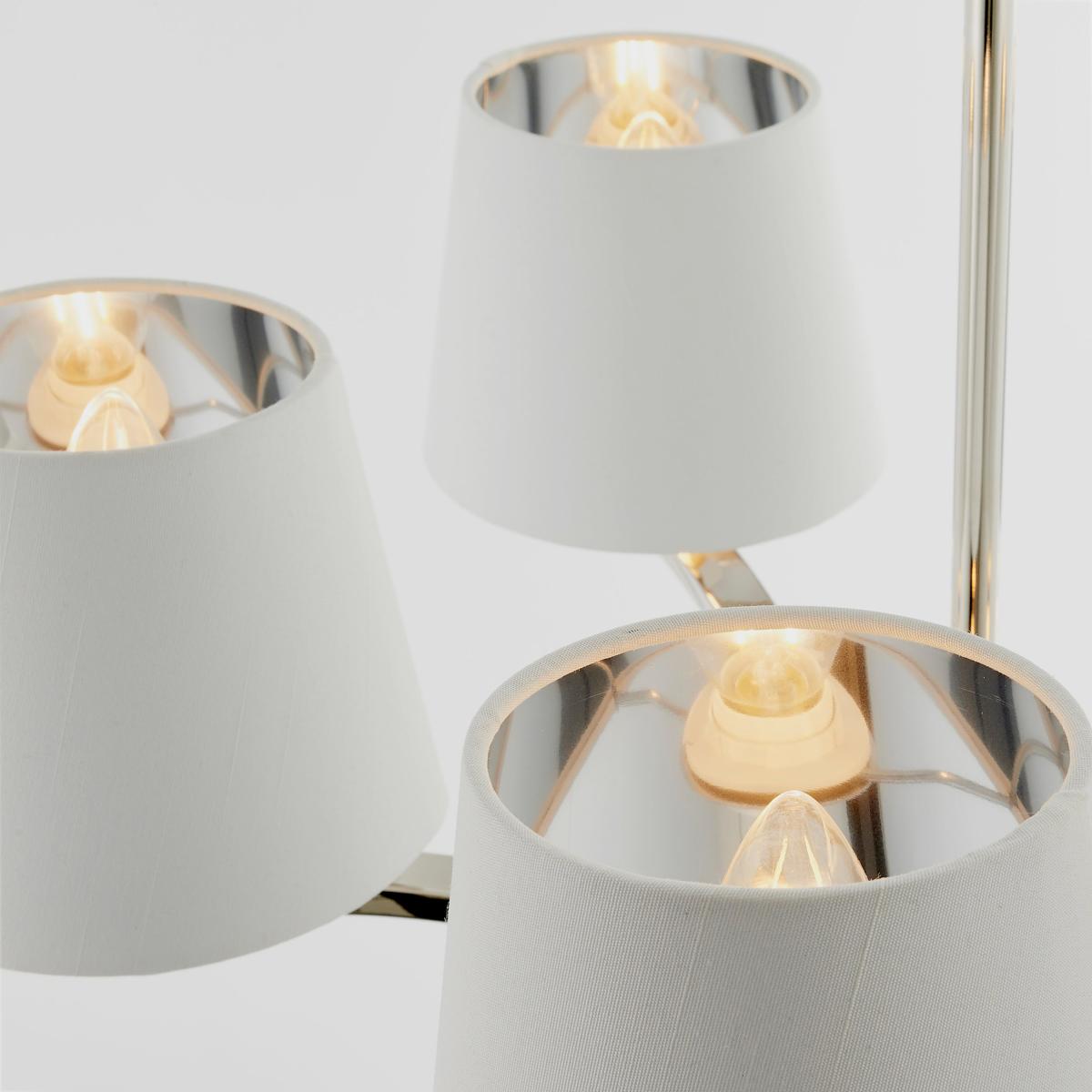 Harvey 5 Pendant Light - Bright Nickel – image 7