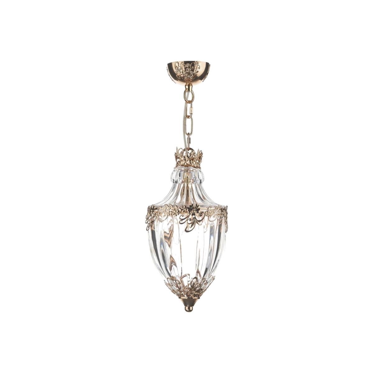 dar lighting OTT0135 Ottoman 1 Light Pendant French Gold