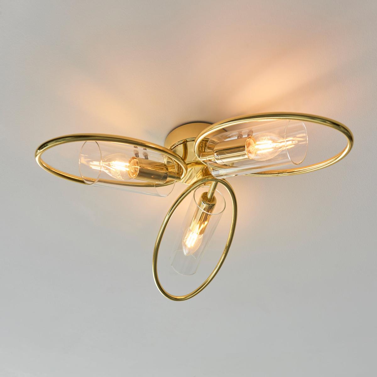 Amari 3 Ceiling - Polished Brass – image 2