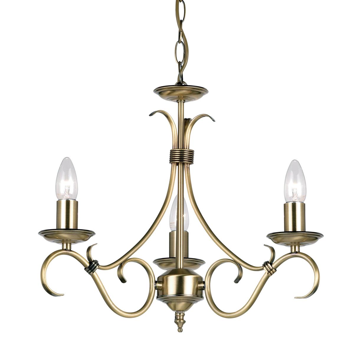 Bernice 3 Pendant Light - Antique Brass – image 2