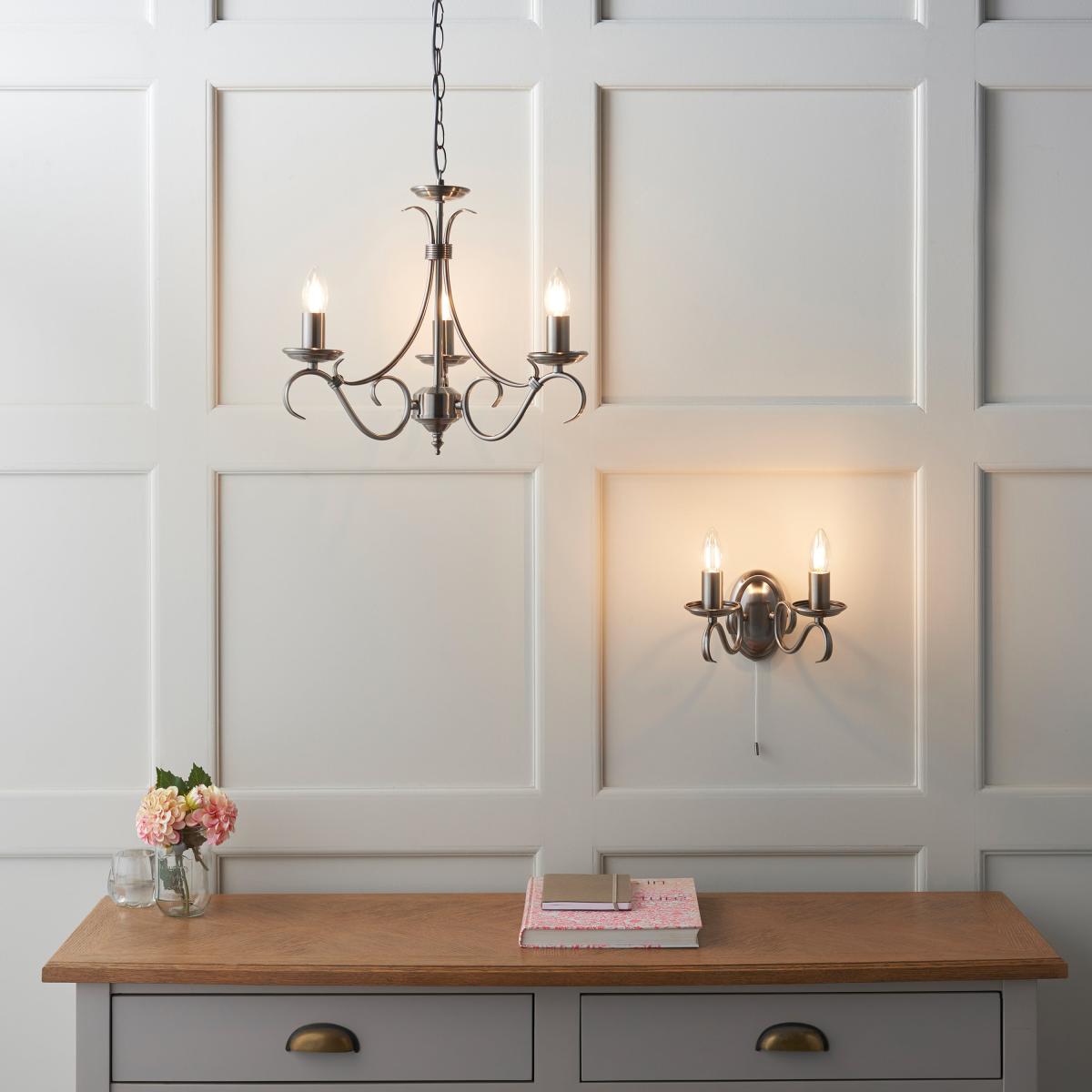 Bernice 3 Pendant Light - Antique Brass – image 4