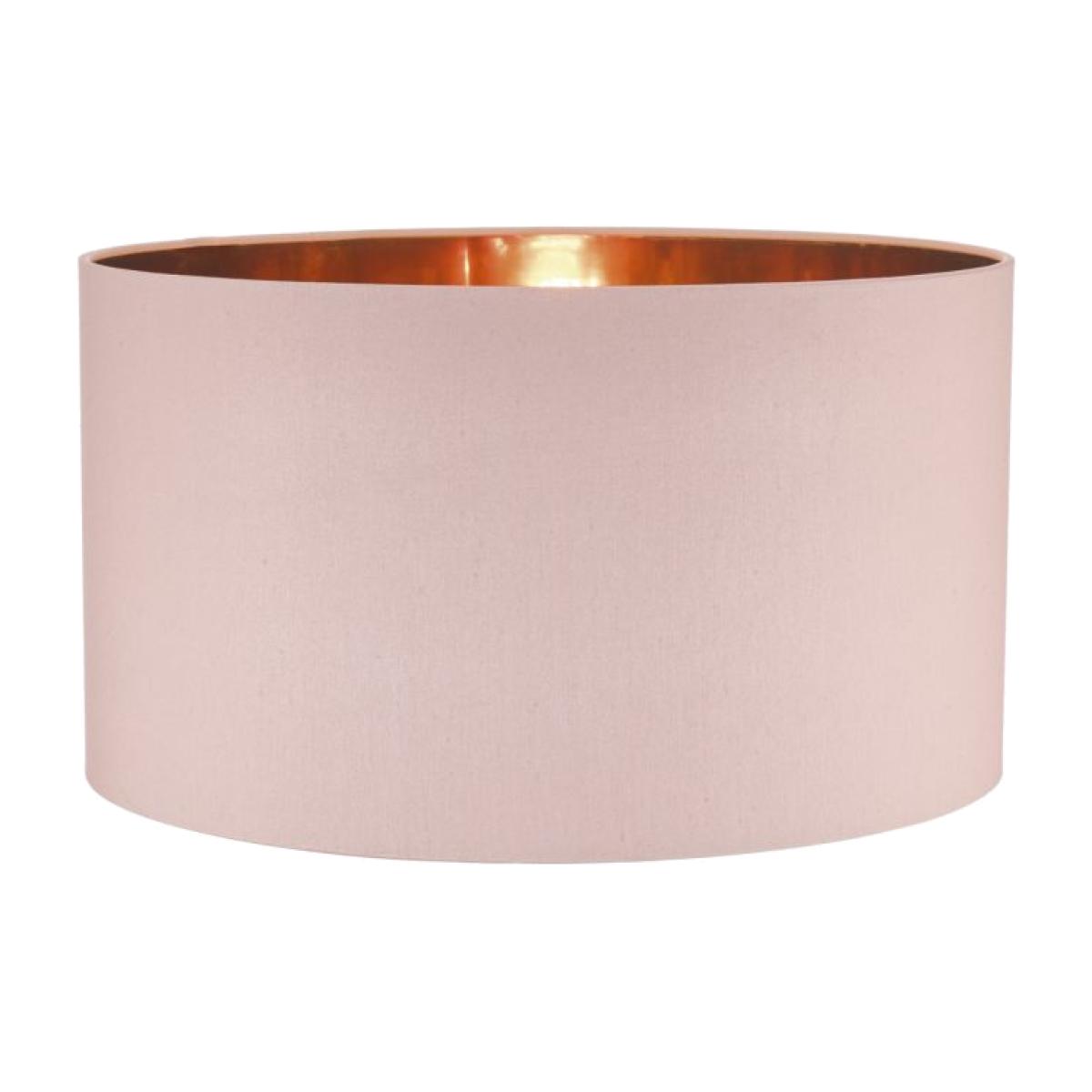 dar lighting TIM6503 Timon Easy Fit Pendant Pink With Copper Lining