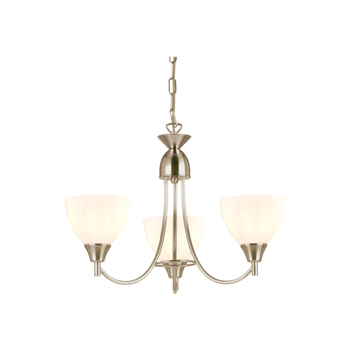 Alton 3 Pendant Light - Satin Chrome