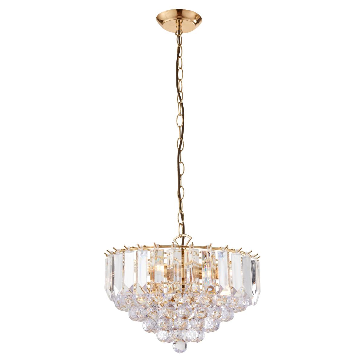 Fargo Large 3 Pendant Light - Brass – image 2