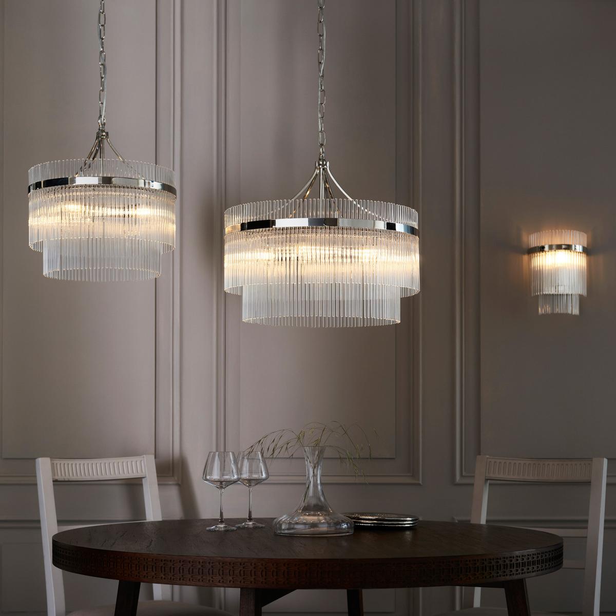 Marietta 5 Pendant Light - Bright Nickel – image 5