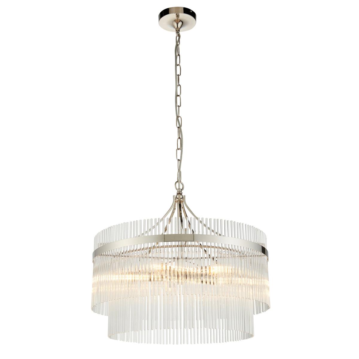 Marietta 5 Pendant Light - Bright Nickel – image 6