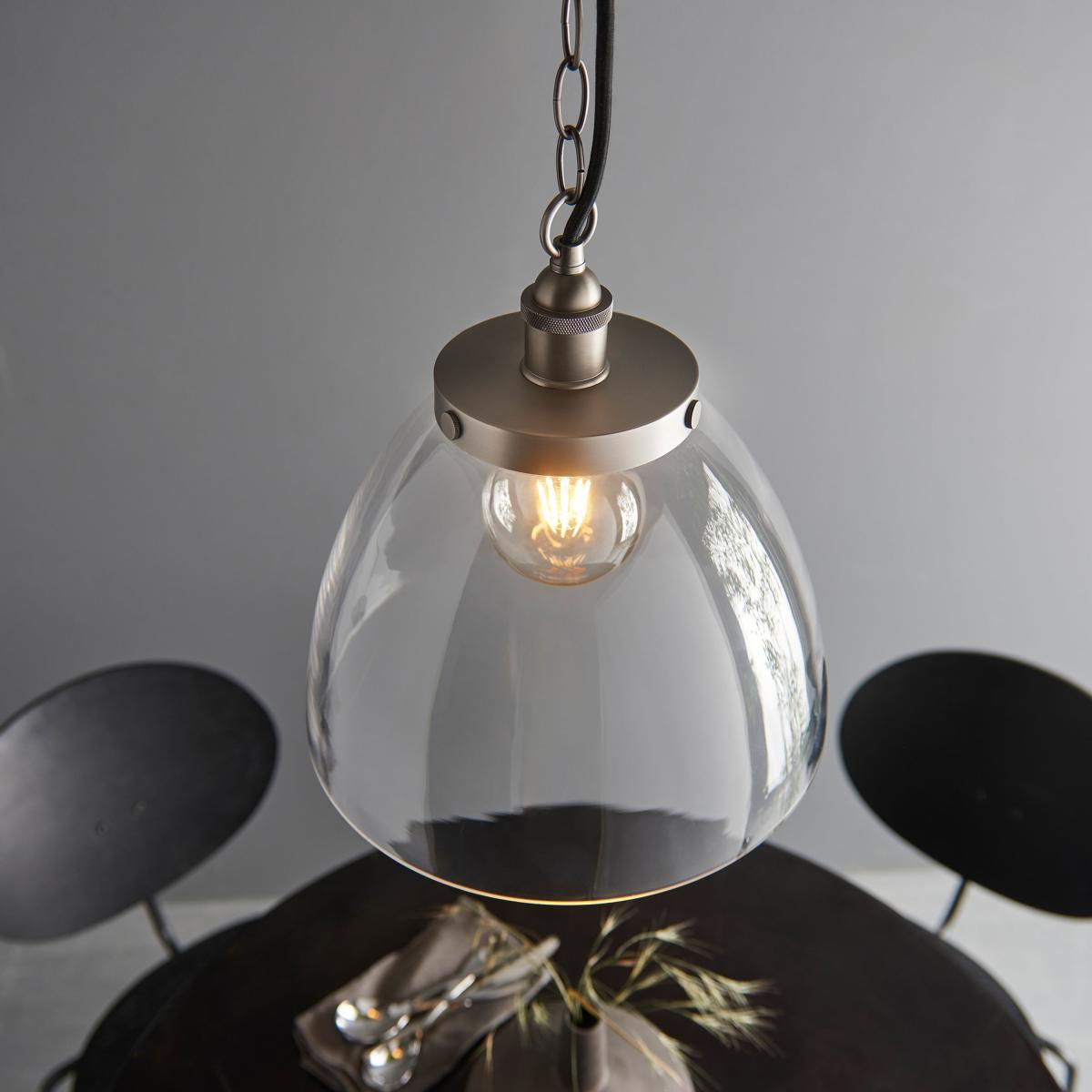 Hansen Grand Pendant Light - Brushed Silver – image 5