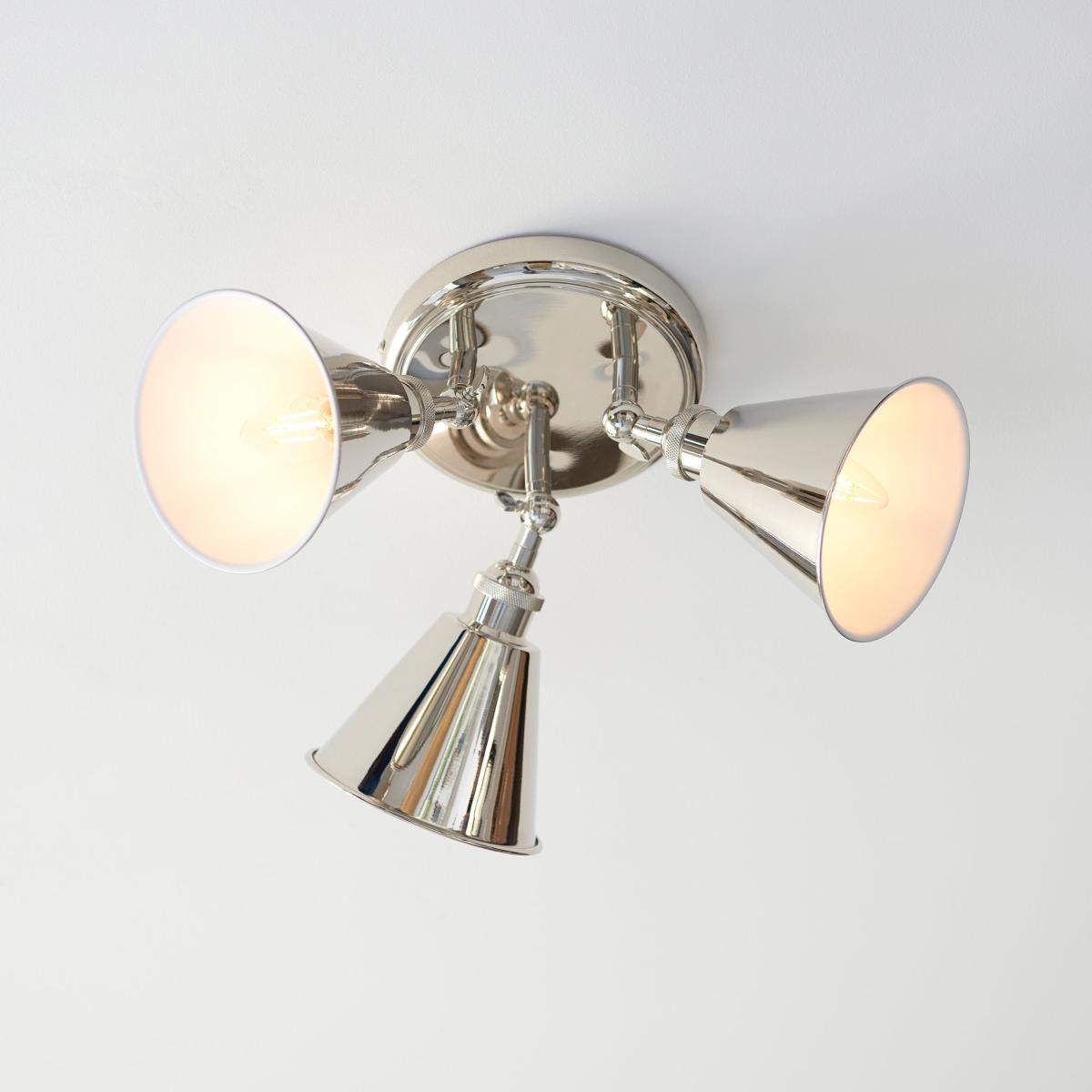 Hal 3 Ceiling Spot - Bright Nickel – image 1
