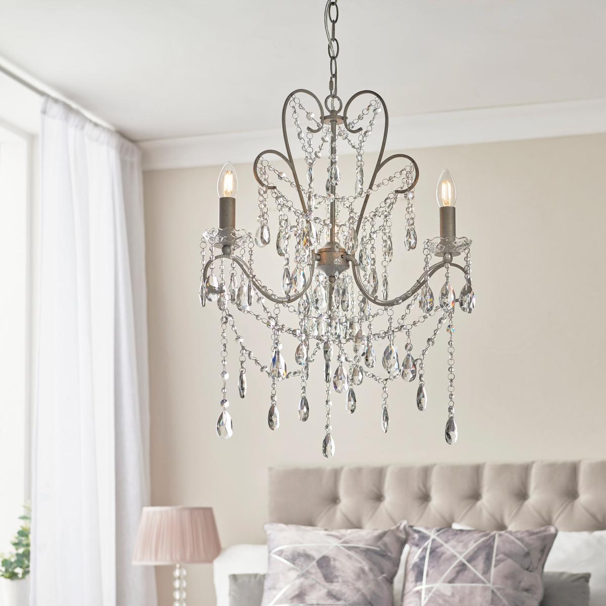 Berkley 3 Pendant Light - Aged Silver – image 1