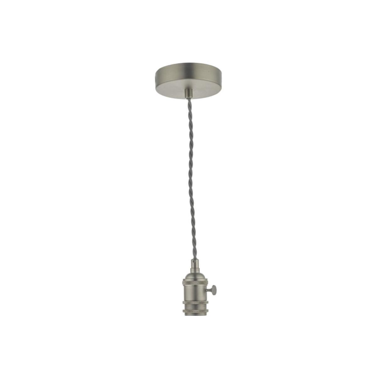 dar lighting Spb0161 Accessory 1 Light Suspension Antique Chrome