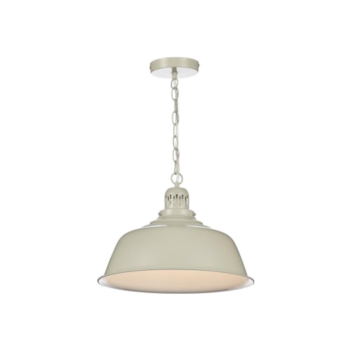 dar lighting Nan0133 Nantucket 1 Light Pendant Putty