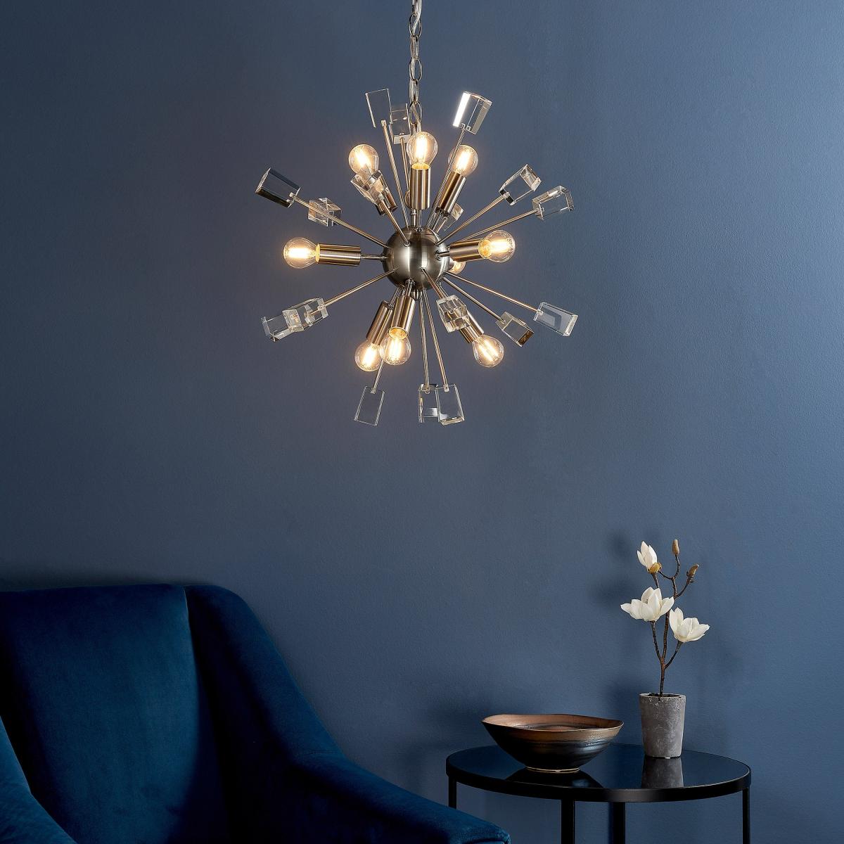 Miro 9 Pendant Light - Nickel – image 3