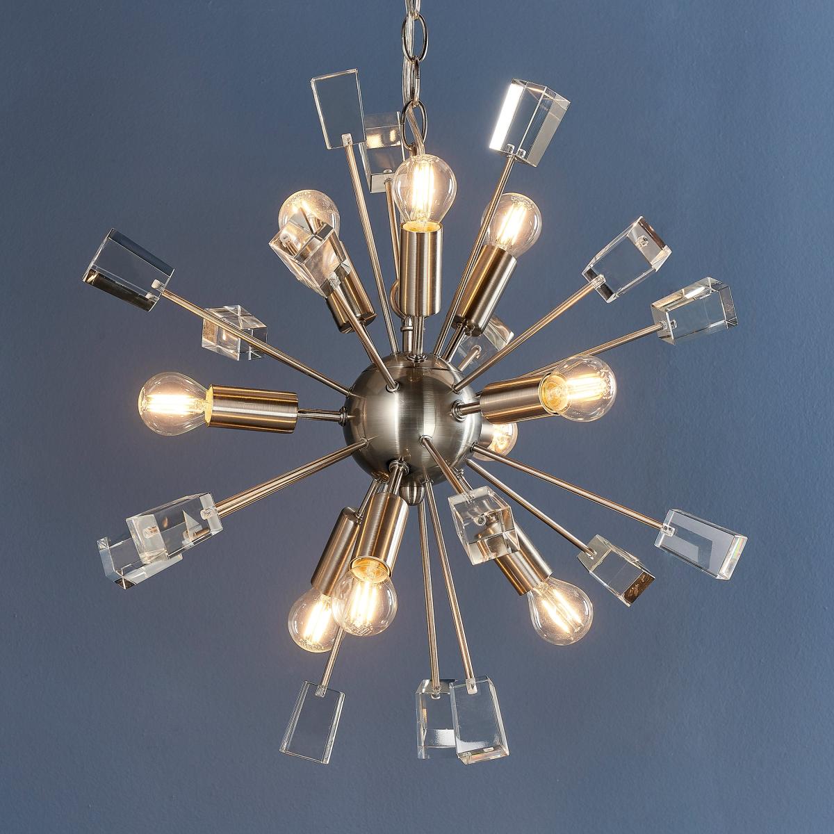Miro 9 Pendant Light - Nickel – image 1