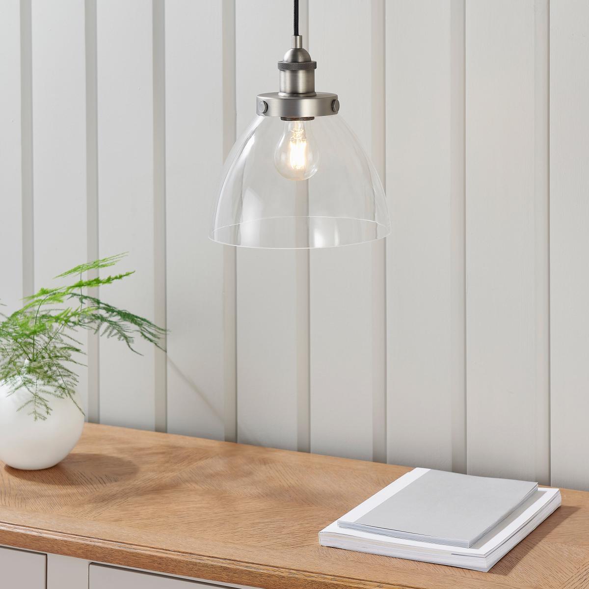 Hansen Pendant Light - Brushed Silver – image 4