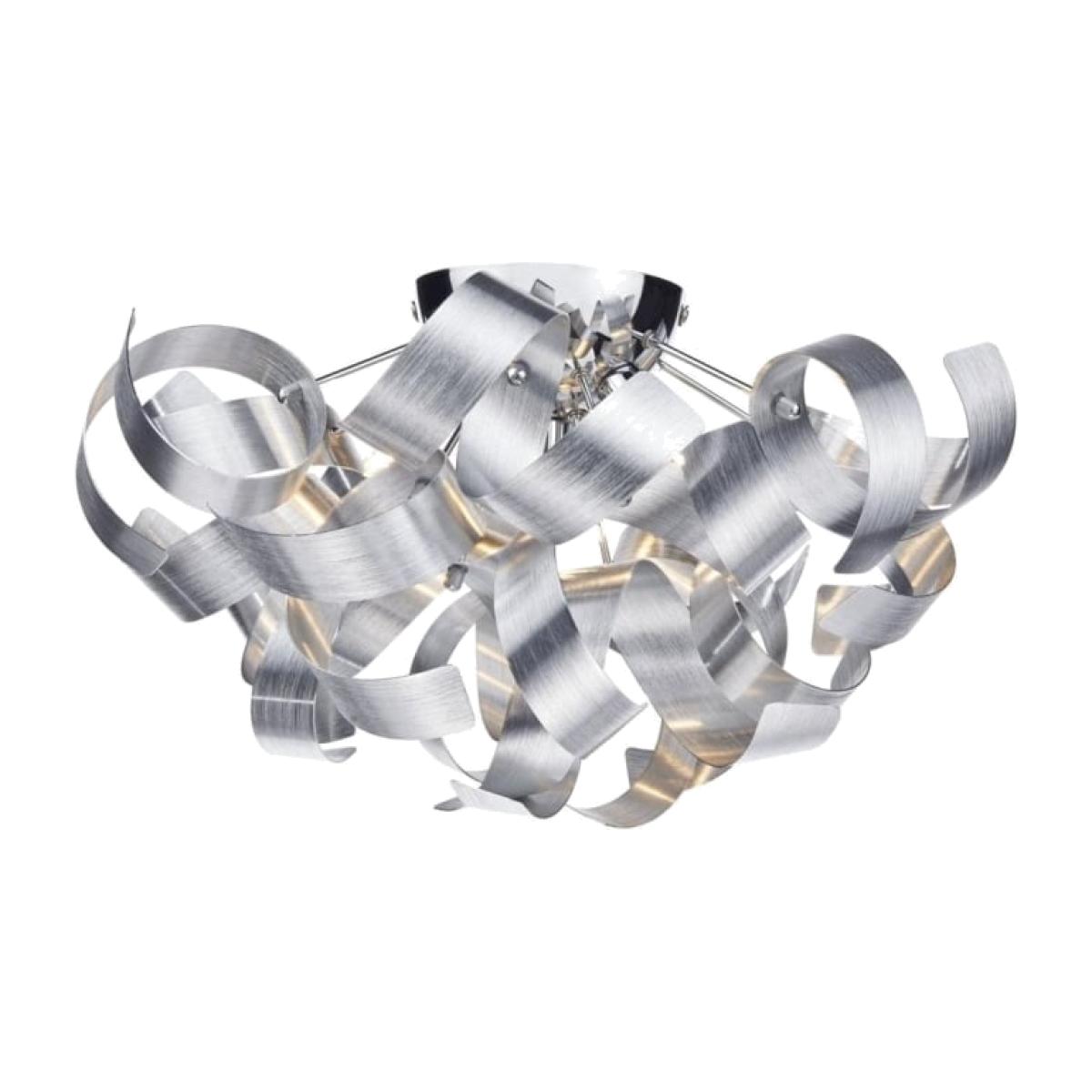 dar lighting RAW0450 Rawley 4 Light Ribbon Flush