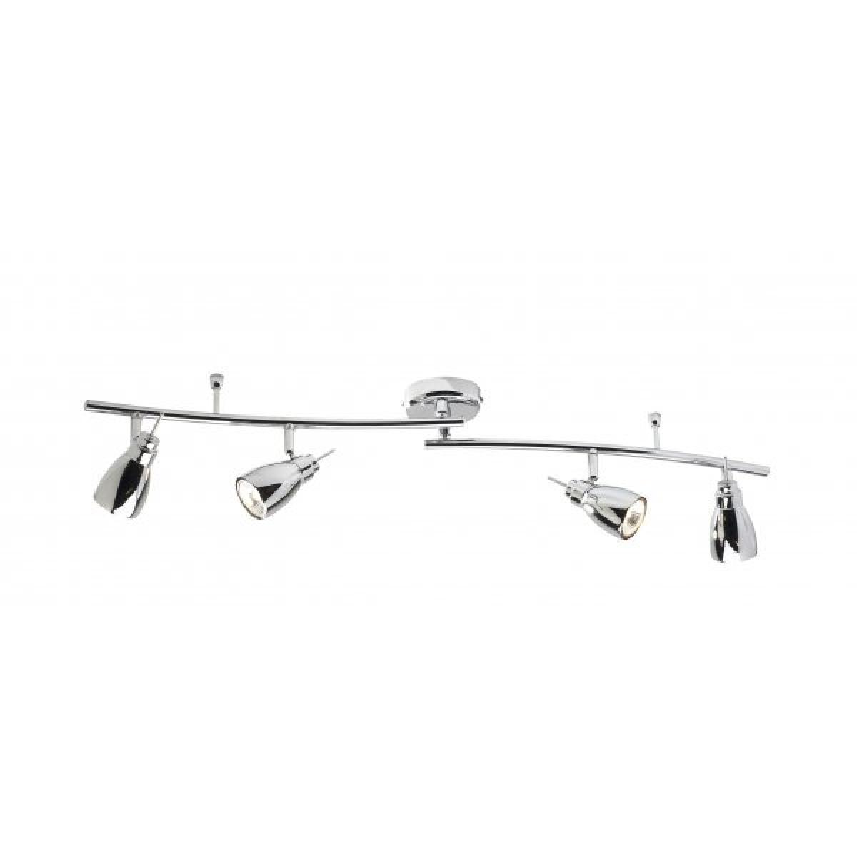 dar lighting HOU8450 Houston GU10 4 Light Swivel Polished Chrome – image 2
