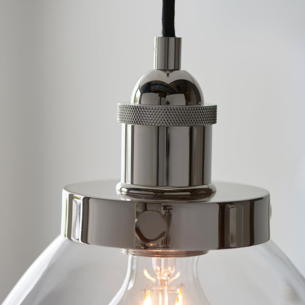 Hansen Pendant Light - Bright Nickel – image 3