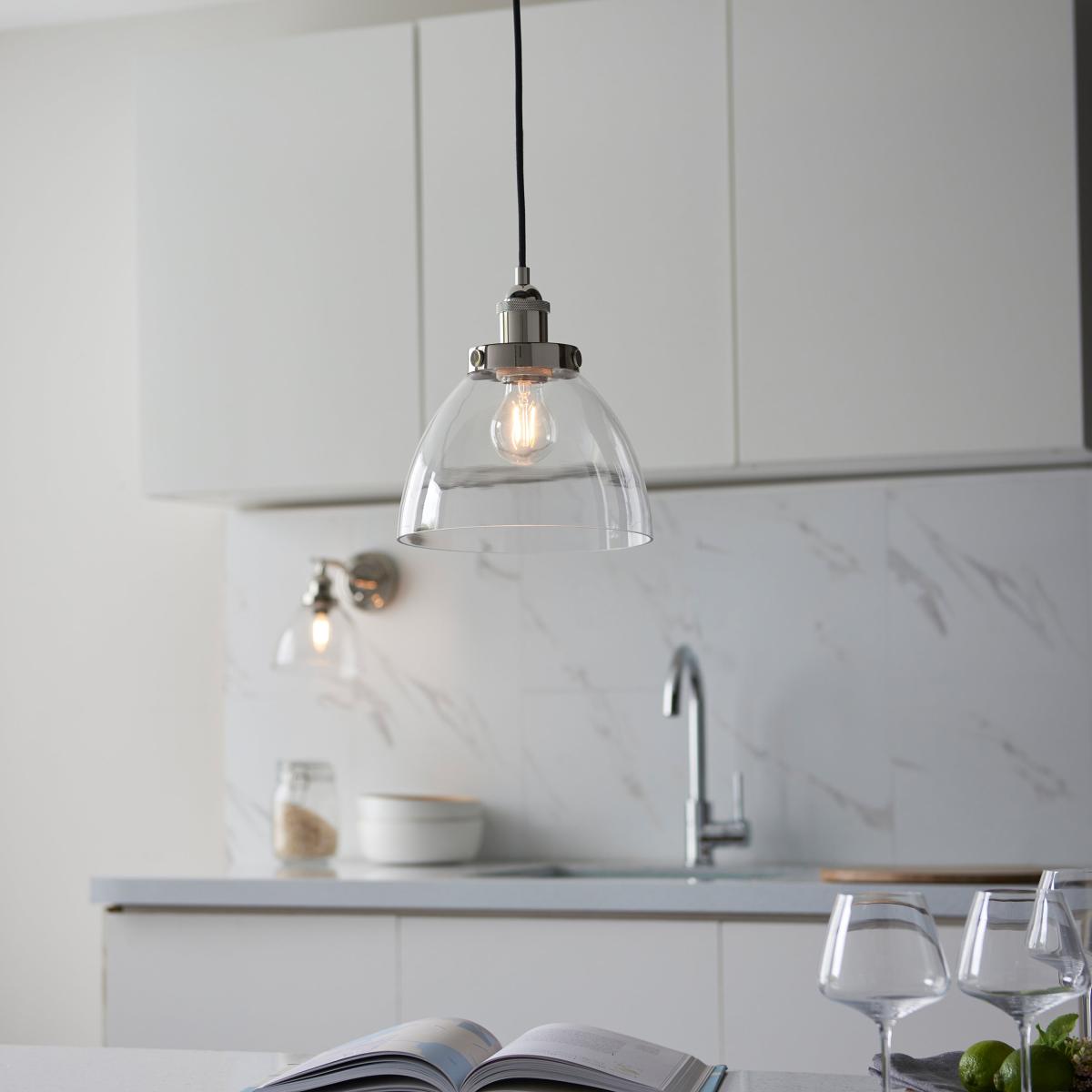 Hansen Pendant Light - Bright Nickel – image 4