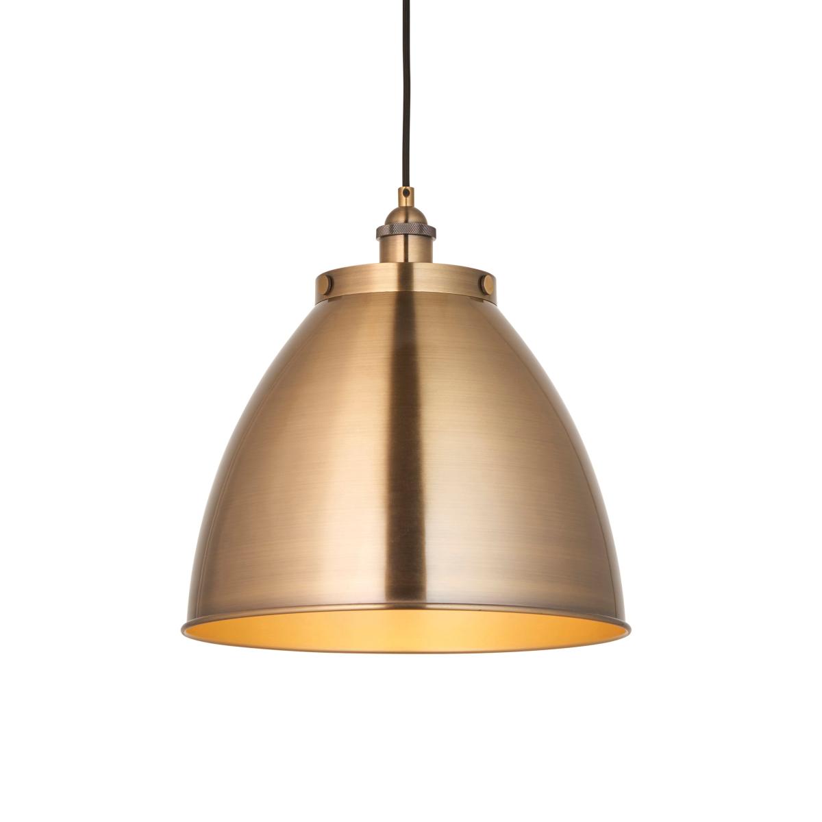 Franklin Large Pendant Light - Antique Brass – image 2