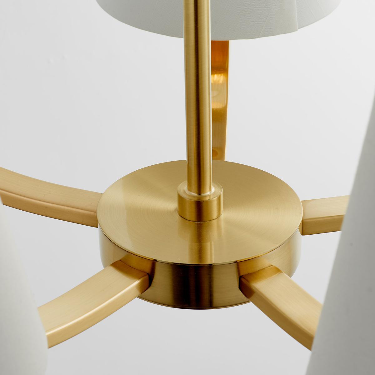 Harvey 5 Pendant Light - Brushed Gold – image 6