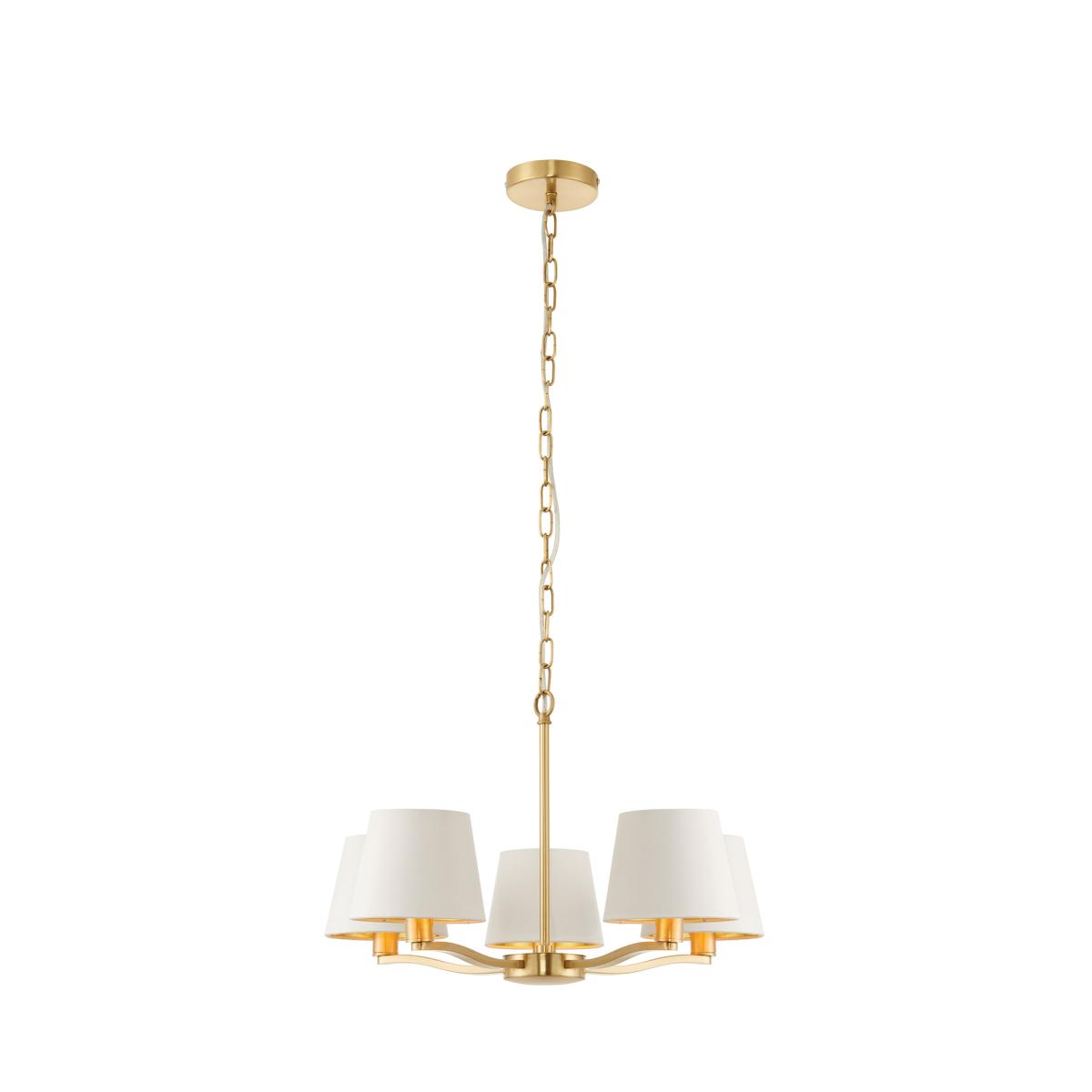 Harvey 5 Pendant Light - Brushed Gold – image 7