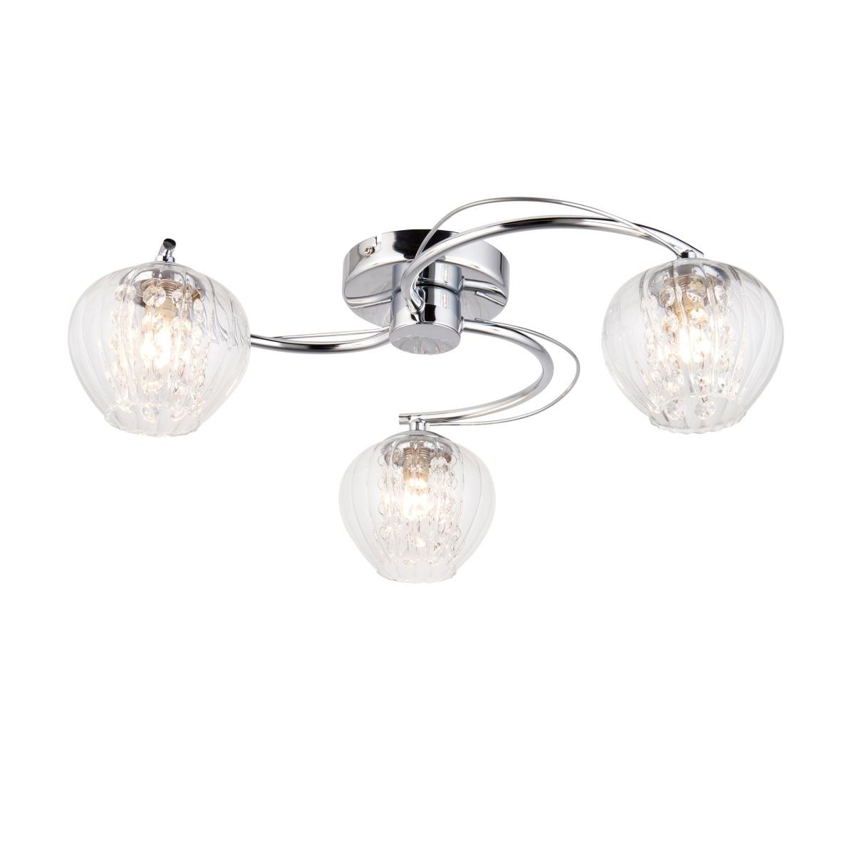 Mesmer 3 Ceiling Light - Chrome – image 2