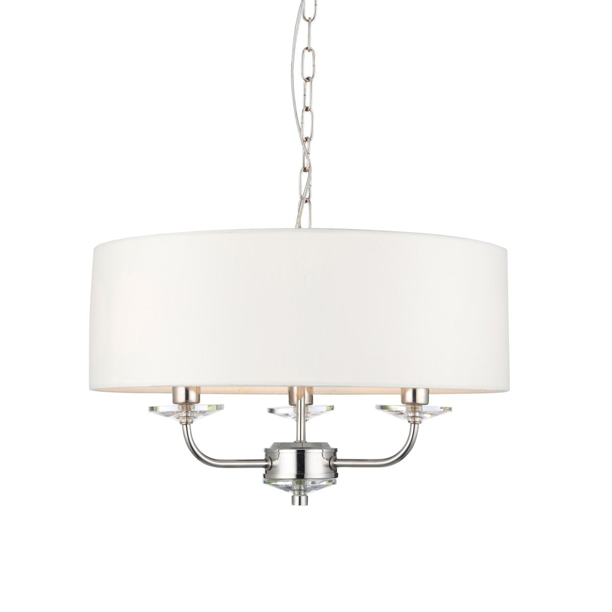 Nixon 3 Pendant Light - Bright Nickel – image 2
