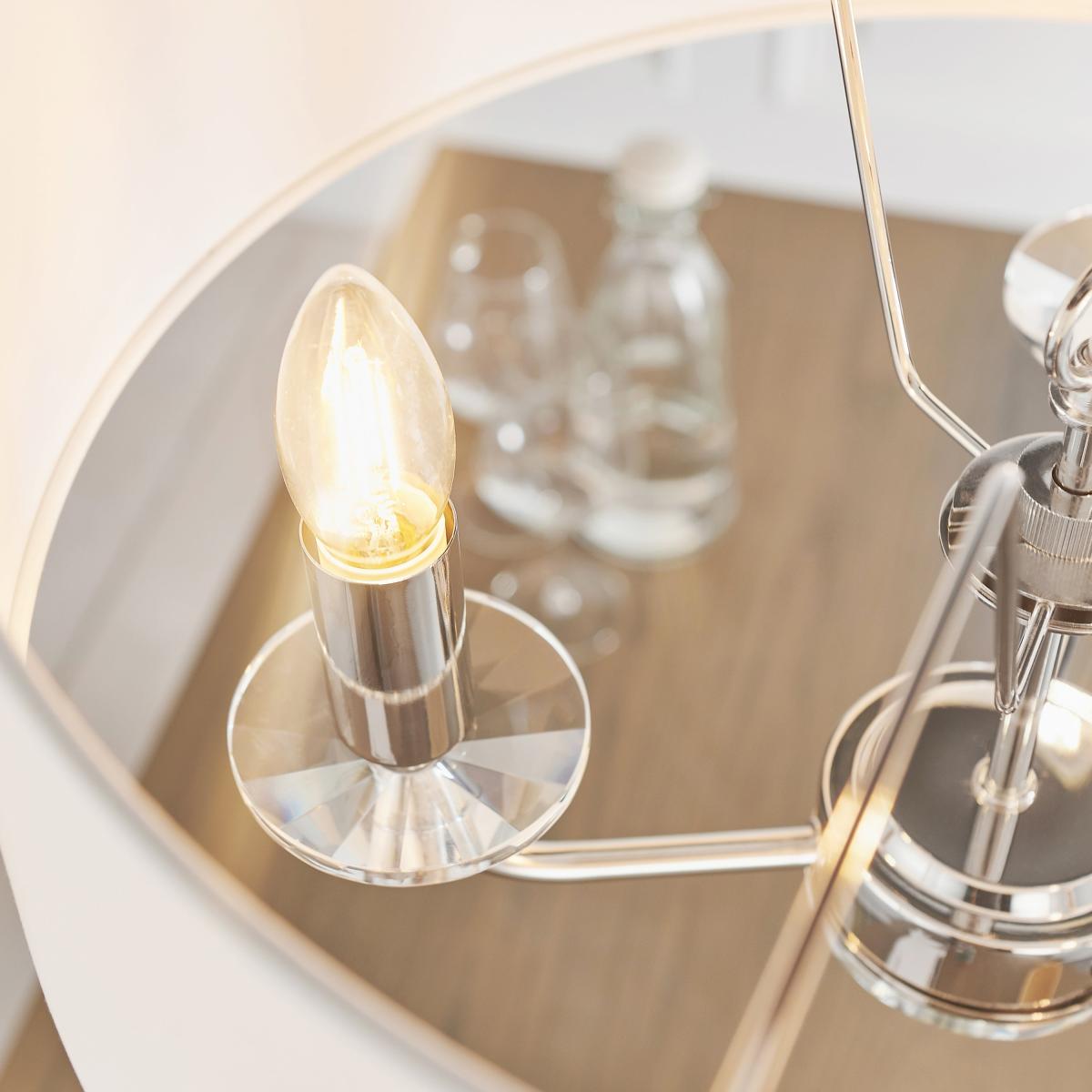 Nixon 3 Pendant Light - Bright Nickel – image 5