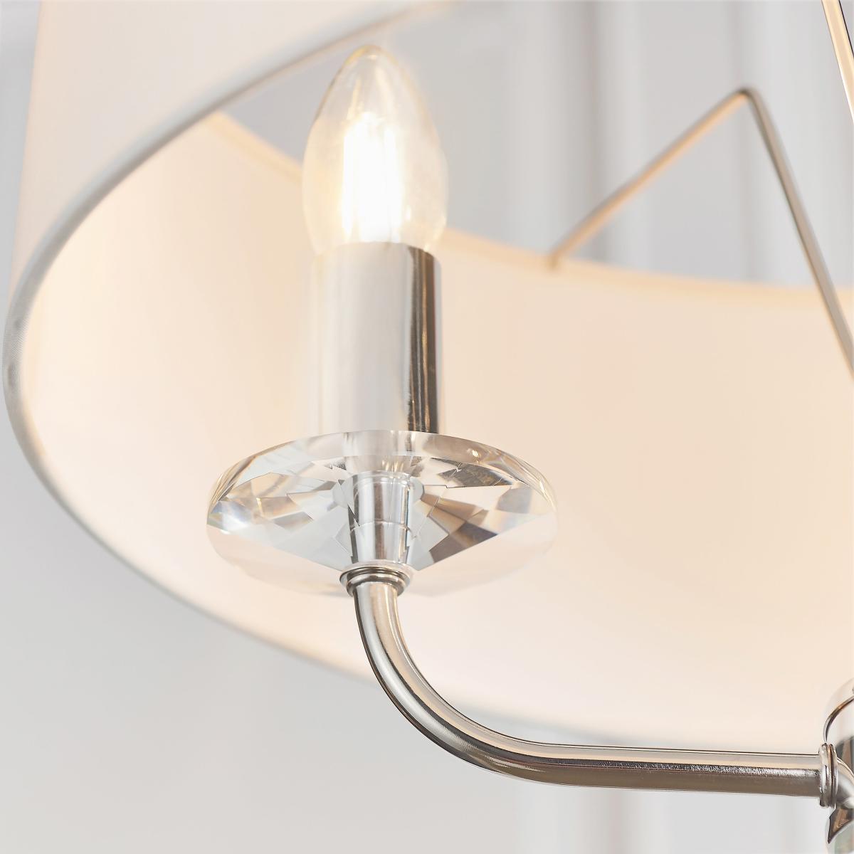 Nixon 3 Pendant Light - Bright Nickel – image 7