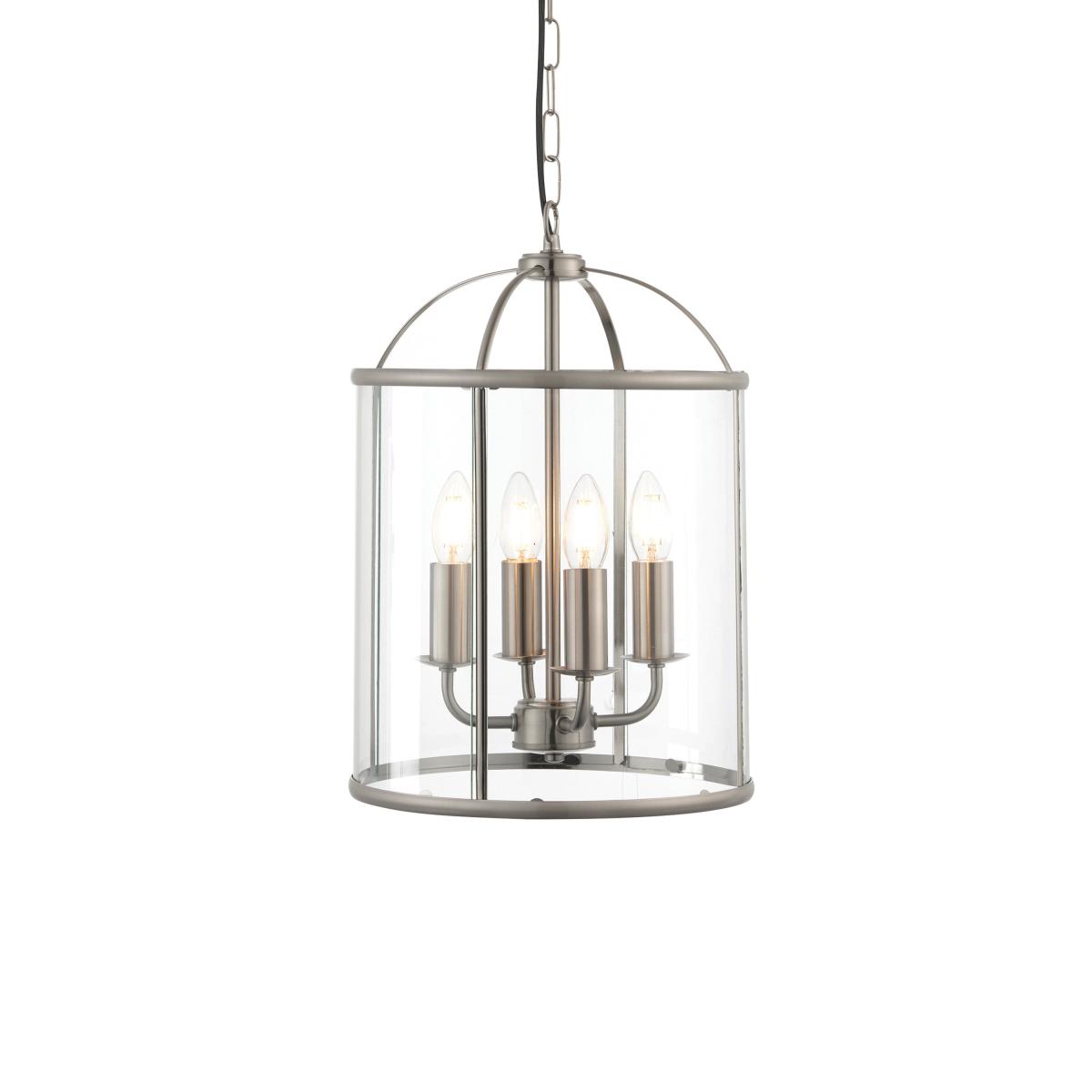 Lambeth 4 Pendant Light - Satin Nickel – image 2