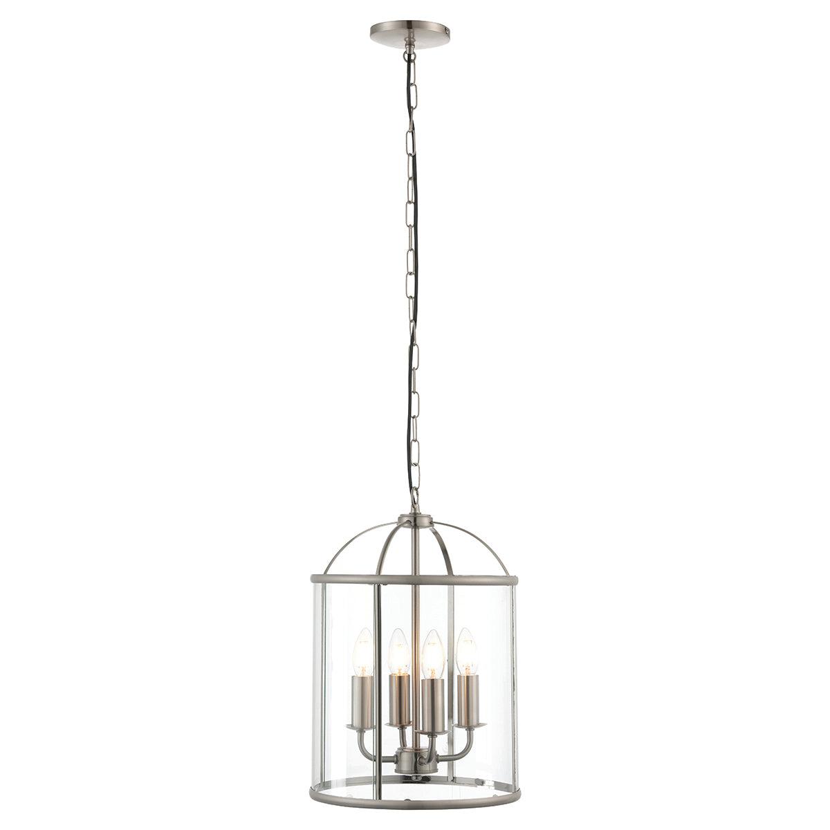 Lambeth 4 Pendant Light - Satin Nickel – image 3