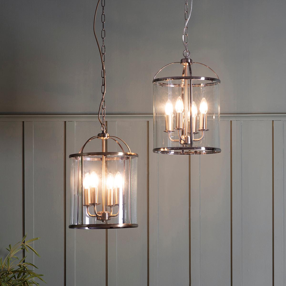 Lambeth 4 Pendant Light - Satin Nickel – image 4